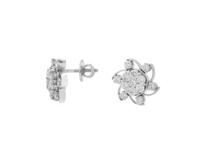 Rhodium Plated | Fashion Earrings